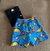 Conjunto Juvenil Camisa Preta + Short 002