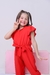 Macacão Tatiane Vermelho - loja online