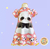 Vestido Trapézio Panda