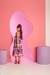 Vestido Midi Bege Colorido Filha - loja online