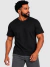 Camiseta Texturizada Masculino Camisa Básica - Preto