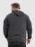 Casaco Moletom Zíper Plus Size Masculino - Chumbo na internet