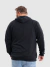 Casaco Moletom Zíper Plus Size Masculino - Preto - BENSMAT | Compre Roupas Online com Desconto