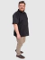 Camisa Polo Plus Size Masculino Piquet - Preto - BENSMAT | Compre Roupas Online com Desconto