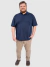 Camisa Polo Plus Size Masculino Piquet - Marinho - comprar online