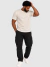 Camiseta Texturizada Masculino Camisa Básica - Off White - comprar online