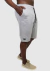 Bermuda Moletom Masculino Liso - Mescla - comprar online