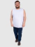 Regata Masculina Básica Plus Size - Branco - comprar online