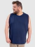 Regata Masculina Básica Plus Size - Marinho - comprar online