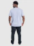 Camiseta Masculina Algodão - Cinza - BENSMAT | Compre Roupas Online com Desconto