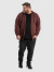 Casaco Moletom Zíper Plus Size Masculino - Marrom - BENSMAT | Compre Roupas Online com Desconto