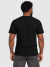 Camiseta Texturizada Masculino Camisa Básica - Preto na internet