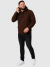 Casaco Moletom Canguru Masculino - Marrom - comprar online