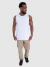 Regata Masculina Algodão - Branco - BENSMAT | Compre Roupas Online com Desconto