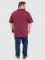 Camisa Polo Plus Size Masculino Piquet - Vinho - BENSMAT | Compre Roupas Online com Desconto