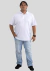 Camisa Polo Masculina Plus Size - Branco - BENSMAT | Compre Roupas Online com Desconto