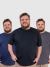 Kit 3 Camiseta Masculino Plus Size Algodão Verão - Opção 3