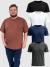 Kit 5 Camiseta Masculino Algodão Verão - Opção 3