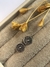 Brinco círculo com detalhes