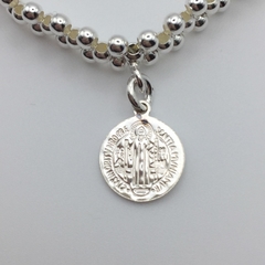 Pulsera tejida Charm San Benito en internet