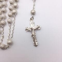 Rosario Collar Diamantado Plata .925 SAMA09 en internet