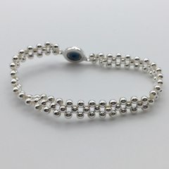 Pulsera tejida Ojo Turco - Silveralia925 by 1925