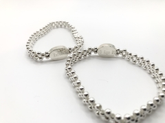 Pulsera Personalizada Oval SANB43MA en internet