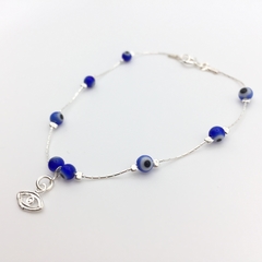 Pulsera Ojo y ojos turcos SALX04 en internet