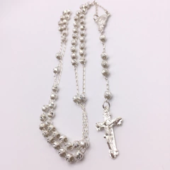 Rosario Diamond Cut Plata .925 SAMA10 - tienda en línea
