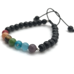 Pulsera Negra Chakra SAML01 en internet