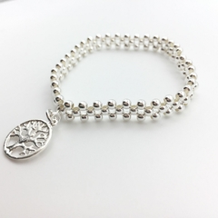 Pulsera tejida Arbol de la Vida - Silveralia925 by 1925
