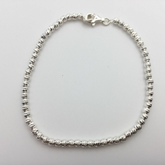 Pulsera Diamond Cut broche
