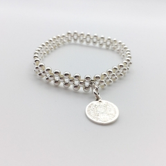 Pulsera tejida Charm San Benito