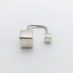 Anillo Cubo Plata .925 en internet