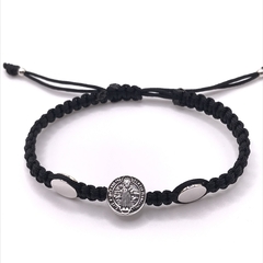 Pulsera Tejida San Benito SAMAR04B - Silveralia925 by 1925
