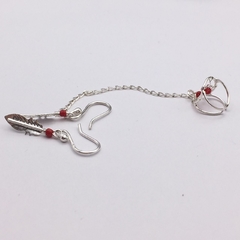 Aretes Atrapasueños Red en internet