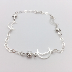 Tobillera luna y estrellas SAJO02 - tienda en línea
