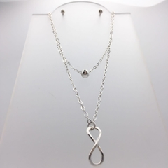Collar Infinity Plata .925 SALX19 en internet