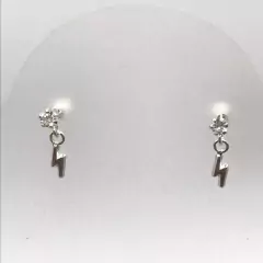 Aretes Chained Thunderbolt SALQ02