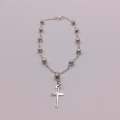 Decenario pulsera Diamond cruz Plata .925 SAMA02 - comprar en línea