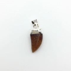 Dije Fang Ambar Plata .925 SAJE04 - comprar en línea