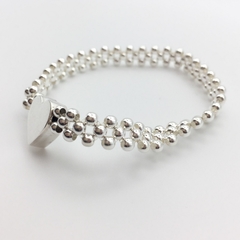 Pulsera Tejida Heart en internet