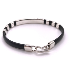 Pulsera triple placa SAJE29 - Silveralia925 by 1925
