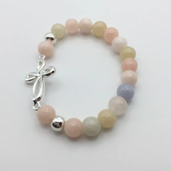 Pulsera Stone Infinity Plata .925 en internet
