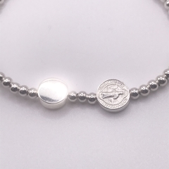 Pulsera San Benito Disco Plata .925 SAMAR05 - Silveralia925 by 1925