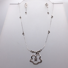 Set Flor con cristales SALX10 - Silveralia925 by 1925