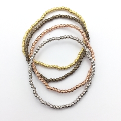 Pulsera diamantada multicolor