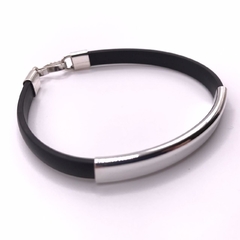 Pulsera con placa Plata .925 - comprar en línea