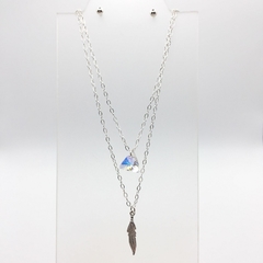 Set de Pluma doble Plata .925 en internet