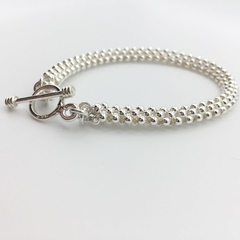 Pulsera Tejida Cuadrada - tienda en línea